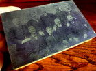 Letterpress Printing Block Cut Stamp Men Victorian Clothes Wood Metal