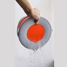 Foldable  Bucket Collapsible Buckets   multi-purpose Orange