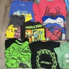 Lot 70  Pcs Mixed Kids Boys 4-14 Clothes Wholesale Marvel Minecraft Polos Active
