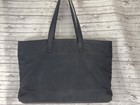 Coach New York Mercer 5117 Black Twill   Leather Trim Padded Laptop Bag Tote