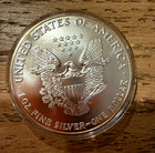 1990 American Silver Eagle Us Mint Walking Liberty 1oz Pure Silver