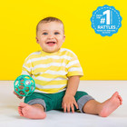 Bright Starts Oball Easy-grasp Rattle Bpa-free Infant Toy In Teal  Age Newborn A