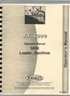 Case 580k Tractor Loader Backhoe Owners Operators Manual Tlb Diesel