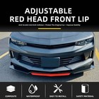 For Audi Ttrs A3 A4 S4 Front Bumper Lip side Skirt rear Diffuser Lip strut Rods