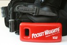 Pocket Weights Scuba Weights 20lb  2x10lb   Free Usps Priority Shipping 