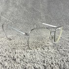 Vtg American Optical Aviator 23k Sunglasses Eyeglasses Frame Pilot Command Usa