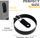 3 5   Egg Rings Set With Silicone Handle  Stainless Steel Egg Cooking