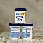  pack Of 3 -icy Hot Pain Relieving Balm 3 5 Oz   original Strength   new   free Ship