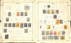 Mexico Stamp Collection On 18 Scott International Pages  1856-1961  bg 