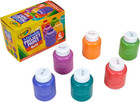 Crayola Washable Kids Paint Set  6 Assorted Colors  Non-toxic  Ages 3 