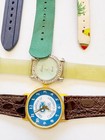 Lot Of 9 Women   s Fashion Watches Mixed Brands Ashley Geneva Pca Untested As-is