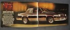 1983 Oldsmobile Hurst Olds Brochure Cutlass Ciera Firenza Gt Excellent Original