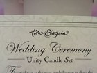 Wedding Ceremony Unity Candle Set
