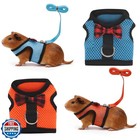 Guinea Pig Harness And Leash   2packs Guinea Pig Clothes Baby Ferret Rats Hamst   