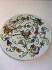 Set Of 4 Chinese Famille Rose Porcelain Qing Guangxu Butterfly Salad Plates 7 