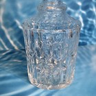 Vintage Glass Liquor Whiskey Wine Crystal Bottle Decanter With Stopper euc