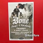 Bone Thugs N Harmony 2010 Original Promo Street Poster  Portland Oregon