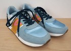 Tretorn Lyola Blue White Lace Up Suede Leather Sneakers Shoes Size 7m