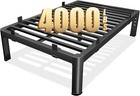 14 Inch Queen Bed Frame  Reinforced Heavy Duty Metal Bed Frame Queen Size  40   