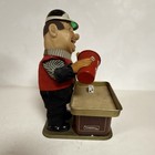 Cragstan Vintage Wind-up Tin  crapshooter  Craps Dice Game Toy W  Dice Tray 1960