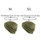 Men Muslim Durag Turban Head Wrap Satin Lined Head Scarf  Hijab Hat Cap Cover   
