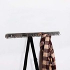 Stainless Steel Towel Hat Coat 10 Hooks Wall Mount Rack Hanger