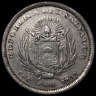 El Salvador - 1 Peso - 1895 - Km 115 1 - Item  1 - Silver  900 - 0 723 Asw