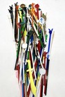 Lot Of 100   Vintage Plastic Swizzle Sticks Drink Stirrers Cocktail Advertising