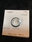 1920 Canada Silver 5 Cent George V Looks About Uncirculated Beauty In Photos 