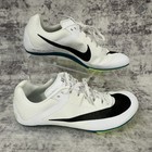 New No Box - Nike Zoom Rival Sprint Track Spikes White Men s 8 5 - Fz9663-102