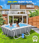300gph Pool Filter Pump For Small Above Ground Pools  Promoted Water Circulation