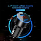 Dual Ports Usb Car Cigarette Charger Lighter Digital Led Voltmeter 12v 24v Lot