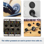 170 Rubber Grommet Firewall Hole Plug Electrical Wiring Gasket Assortment Kit