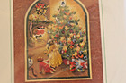 Vtg 1981 Sunset Needlework Kit 2086 -nostalgic Xmas The Wonderment Santa