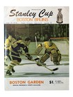 1970 Stanley Cup Semi-finals Program Boston Bruins Vs  New York Rangers Bobby