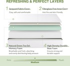 Memory Foam Full Size Bed Mattress Relief With Medium Firm Support