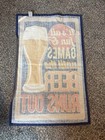 Bar Tea Towel--it   s All Fun And Games Until The Beer Runs Out