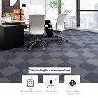 1-100 Self Adhesive Carpet Tile Easy Peel Stick Soundproof Office Carpet Floor