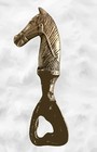 Vintage Brass Bottle Opener    antique Barware   Man Cave Decor   Perfect New Year
