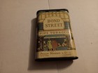 Vintage Bond Street Pipe Tobacco Tin Philip Morris   Tax Stamp