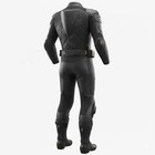 Batman Leather Suit Motorcycle Riding Biker Armor Suit Cosplay Costume Men s