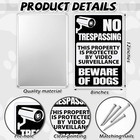 Loopeer 2 Pack Beware Of Dog Sign For Fence 12 X 8 Inch No Trespassing Sign 