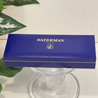 Vintage Waterman Blue Rollerball Pen In Box  Engraved Faulding Laboratories