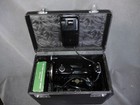 Xlnt  1951 Centennial Singer Featherweight 221 Sewing Machine Blue Badge W case