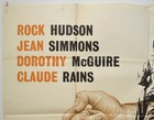This Earth Is Mine  1959  Original Quad Movie Poster - Rock Hudson  Jean Simmons