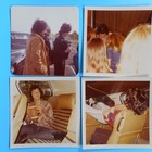 5 Vtg 70s Donny Osmond Brothers Original Photos Concert Tour Bus Square Jay