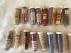 38 Vials Of Porcelain China Powder Paints Various Brands Mostly New  Some Used
