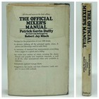 The Official Mixer   s Manual - Patrick Gavin Duffy  doubleday  1975  Revised