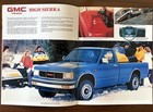 1986 Gmc S-15 Pickup Truck Original Dealer Sales Brochure Catalog Booklet Book