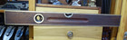 Stanley Rule   Level Type 6a 28  Fully Brass Bound No 95  Mahogany Level   Plumb
